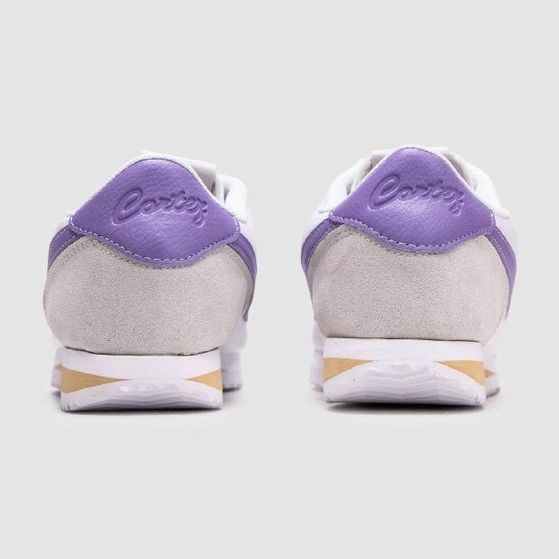 Nike Cortez White/Purple — 5