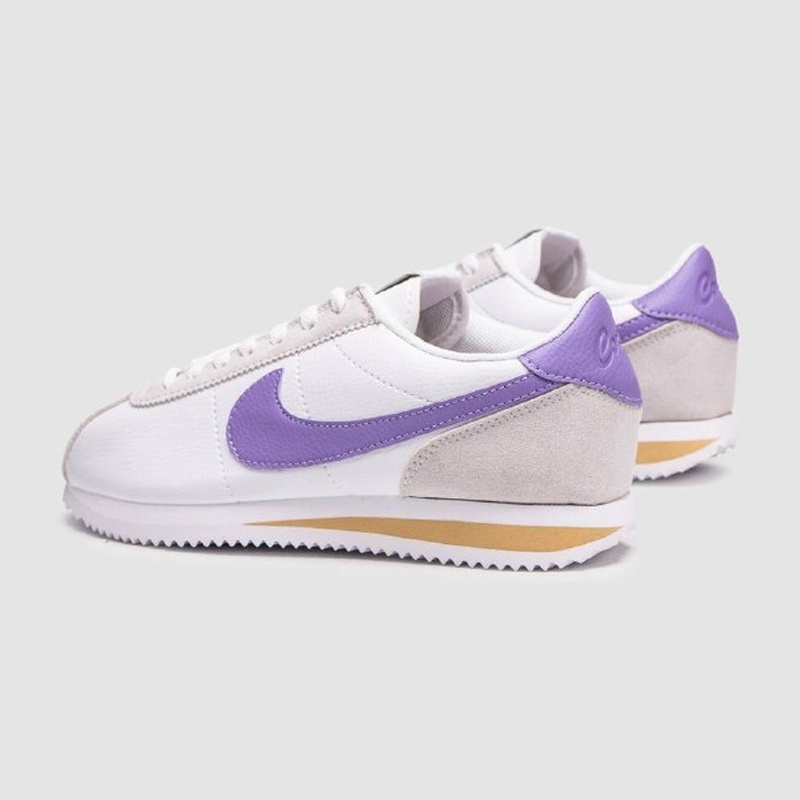 Nike Cortez White/Purple — 6