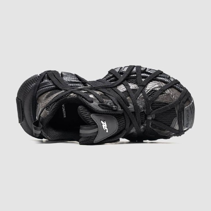 BALENCIAGA 3XL Extreme Lace Sneaker in Black — 2